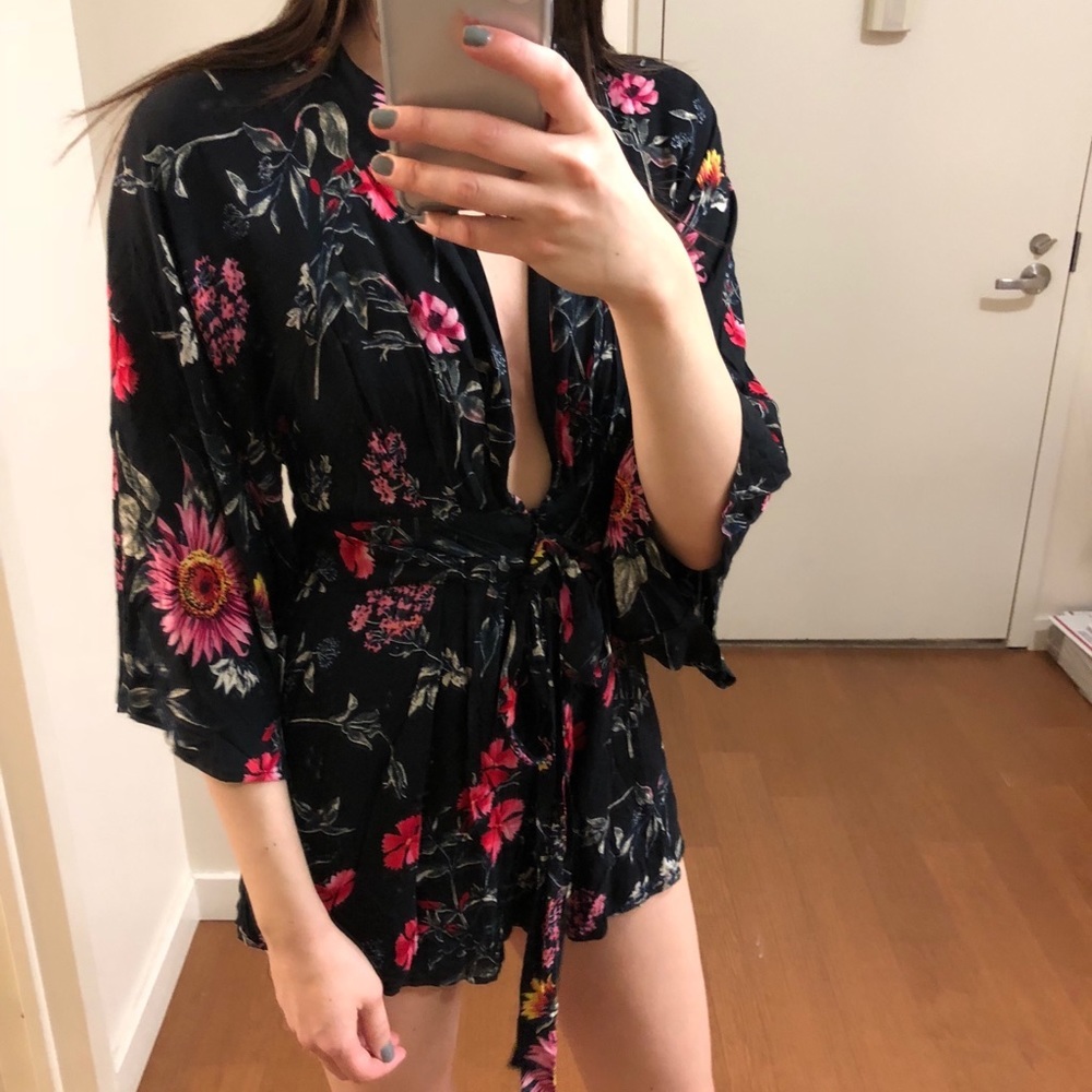 Stolen Hearts Floral Jumpsuit